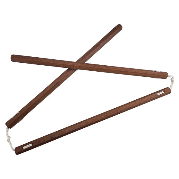 Bastão San Ti Quan  Articulado 3 Partes Madeira Para Treino