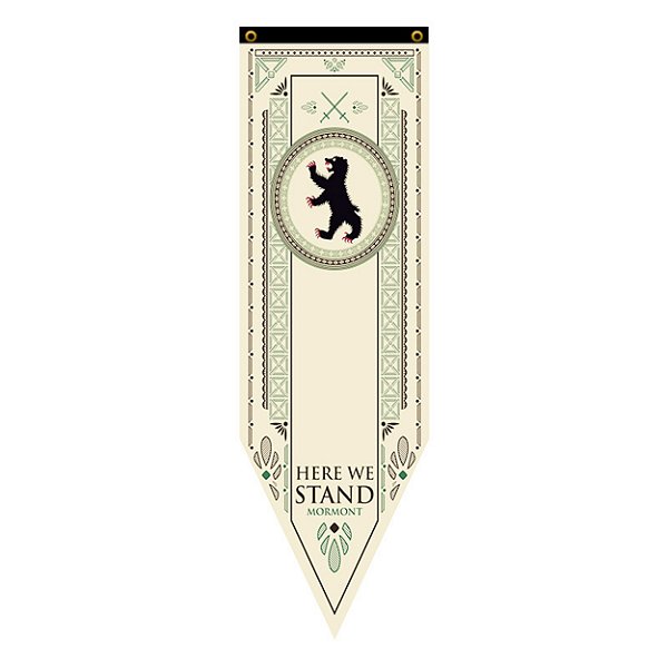 Bandeira Flâmula Casa Mormont Game Of Thrones