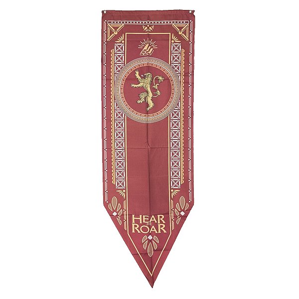 Bandeira Flâmula Casa Lannister Game Of Thrones