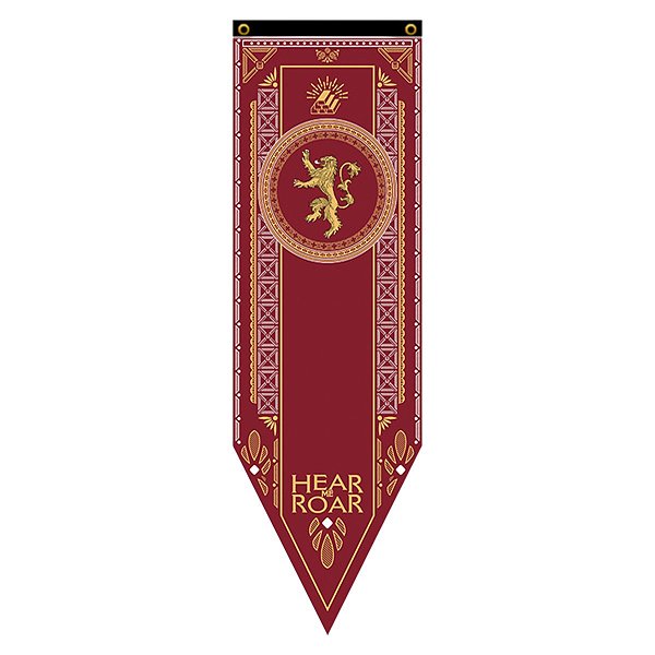 Bandeira Flâmula Casa Lannister Game Of Thrones