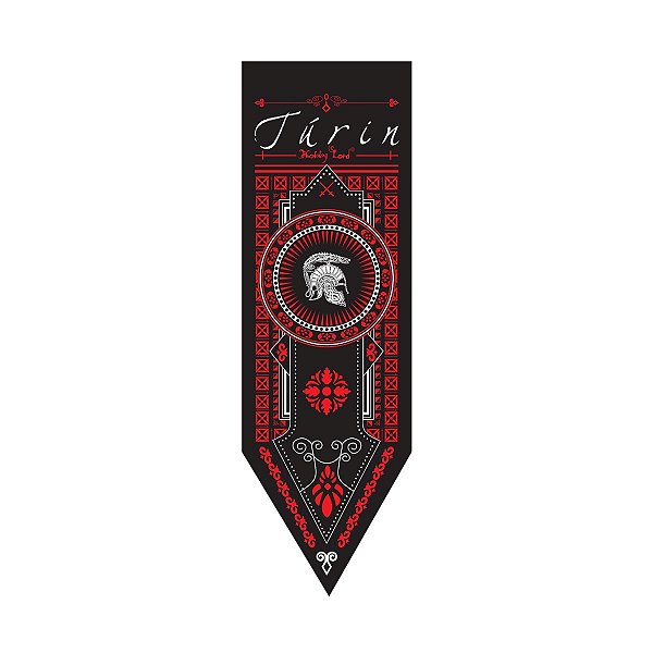 Bandeira Flâmula Túrin Turambar - O Senhor Dos Anéis