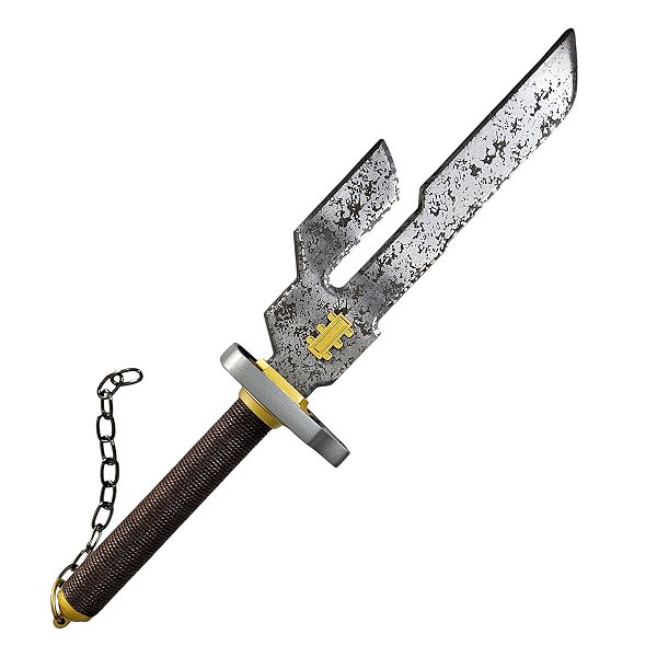 Espada Toji Fushiguro Lâmina Invertida do Céu Jujutsu Kaisen em Aço - Edição Colecionador