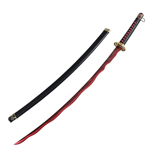 Katana Espada Rios De Sangue Rivers of Blood - Elden Ring em Aço