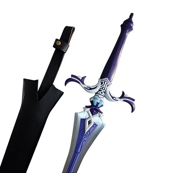 Espada Do Sacrifício Genshin Impact Em Aço