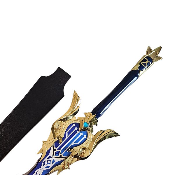 Espada Song Of Broken Pines Genshin Impact Em Aço