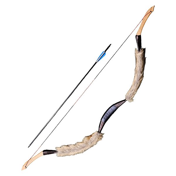 Arco e Flecha Mongol Funcional 26lbs Recurvo