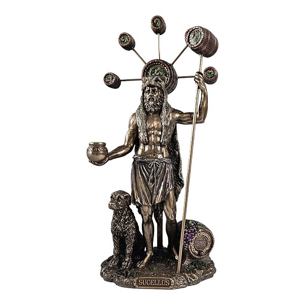 Estatua Sucellus Deus Céltico Mitologia