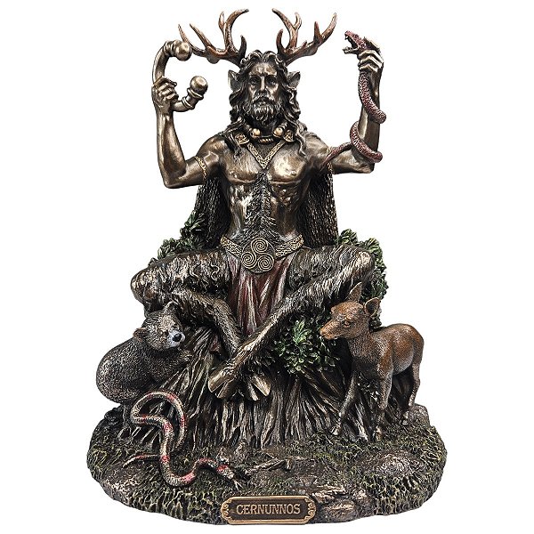 Estátua Cernunnos Deus Celta