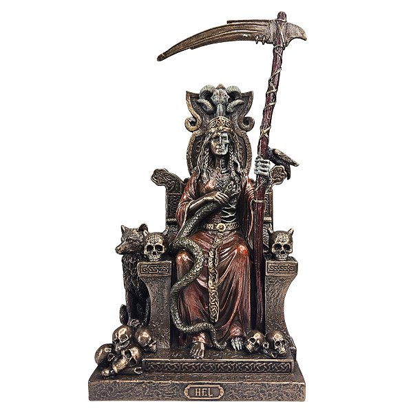 Estátua Hela Deusa Nórdica Mitologia
