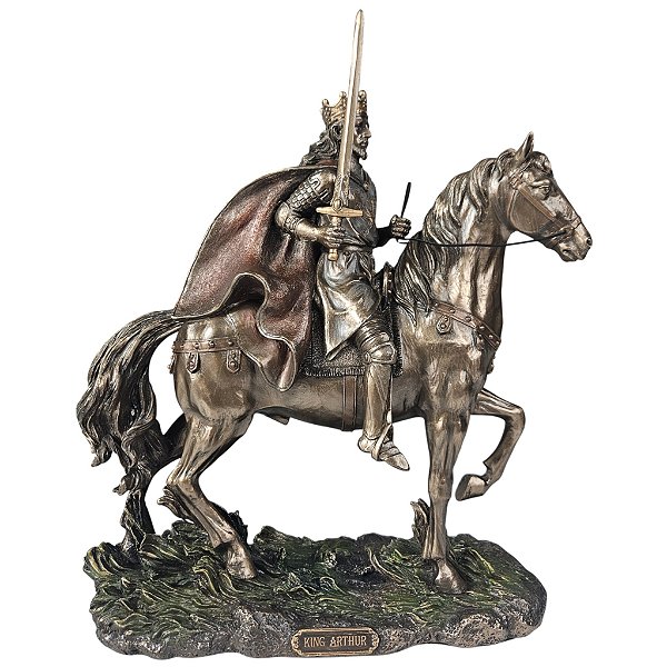 Estátua Rei Arthur Medieval