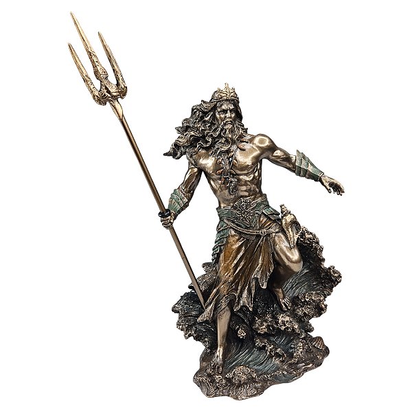 Estátua Poseidon Mitologia Grega