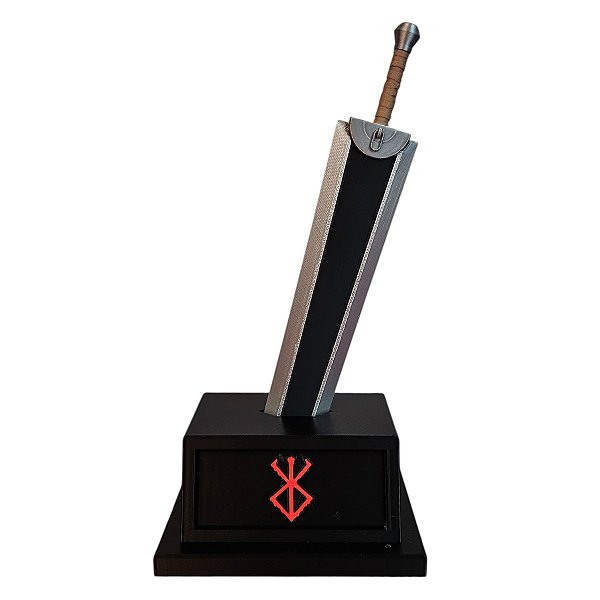 Mini Espada Do Guts Berserk Impressão Em 3d