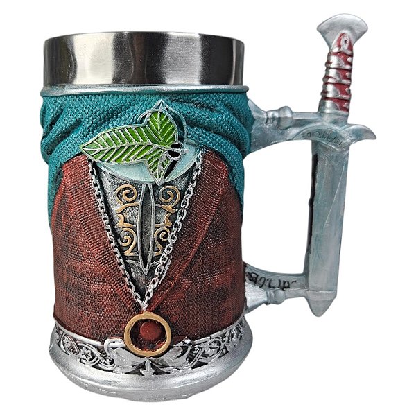 Caneca Frodo Bolseiro Copo Em Inox