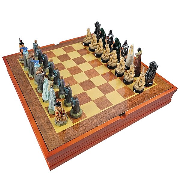 Xadrez Medieval Senhor dos Anéis