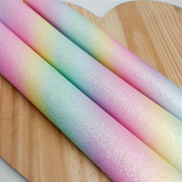 Lonita Glitter Arco Íris 23cm x 40cm