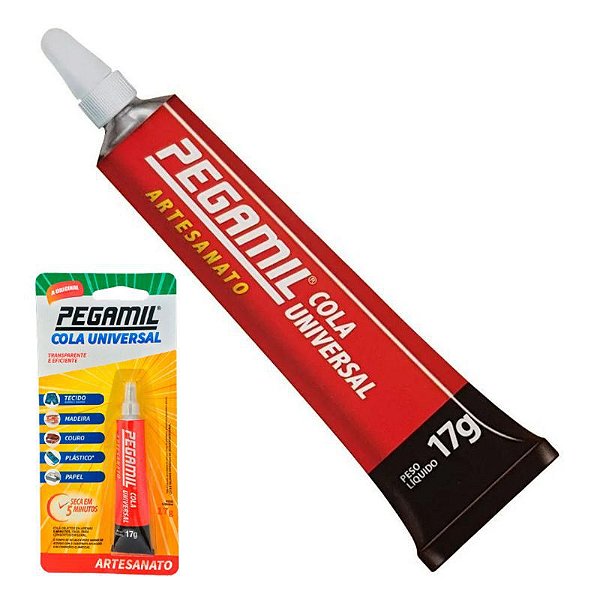 Cola de Artesanato Universal Pegamil 17g ou 51g