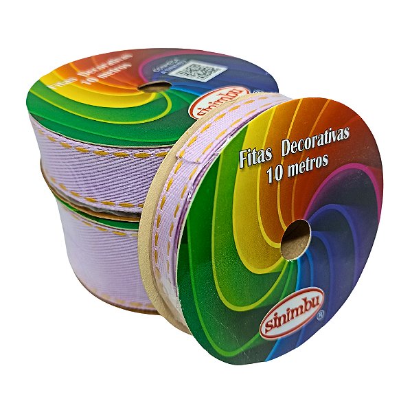 Fita Jeans SINIMBU Pespontada | Lilás Candy