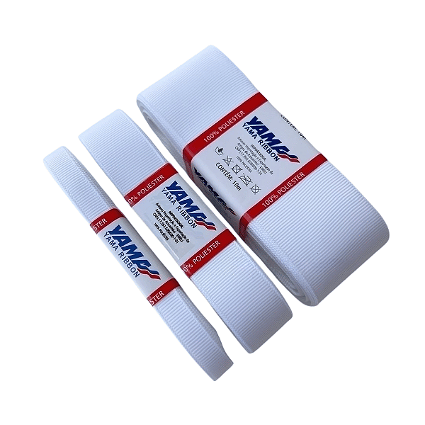 Fita Gorgurão YAMA | 5 Metros | Cor: 029 White