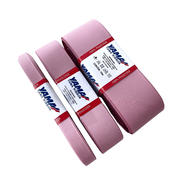 Fita Gorgurão YAMA | 5 Metros | Cor: 123 Pearl Pink