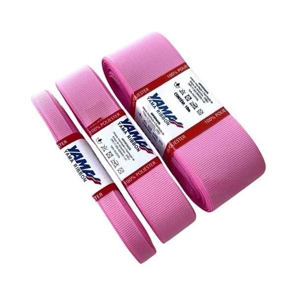 Fita Gorgurão YAMA | 5 Metros | Cor: 155 Geranium Pink