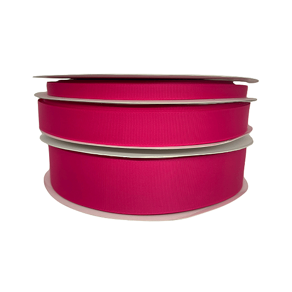Fita Gorgurão YAMA | 5 Metros | Cor: 175 Shocking Pink