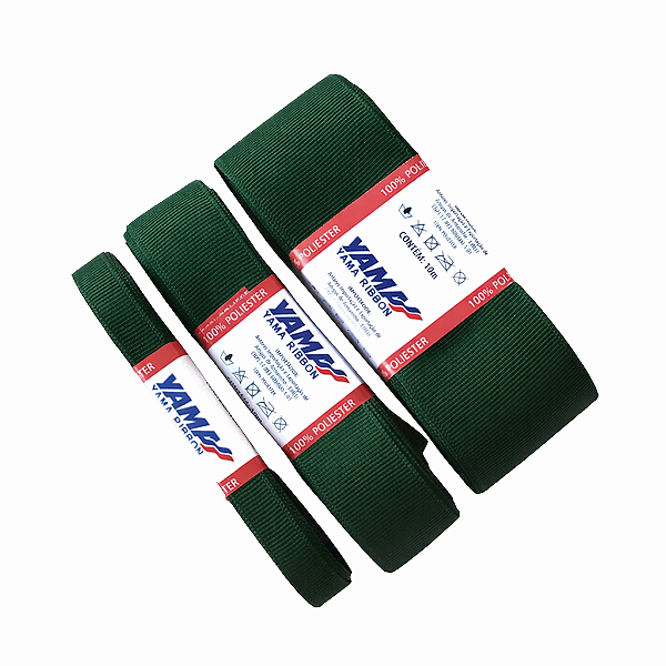 Fita Gorgurão YAMA | 5 Metros | Cor: 587 Forest Green