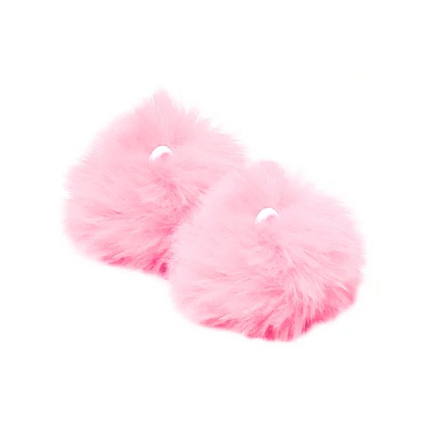 Pompom Pelúcia 70mm | Rosa Chiclete