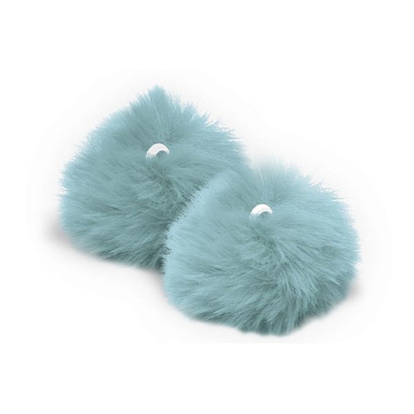 Pompom Pelúcia 50mm | Azul Bebê