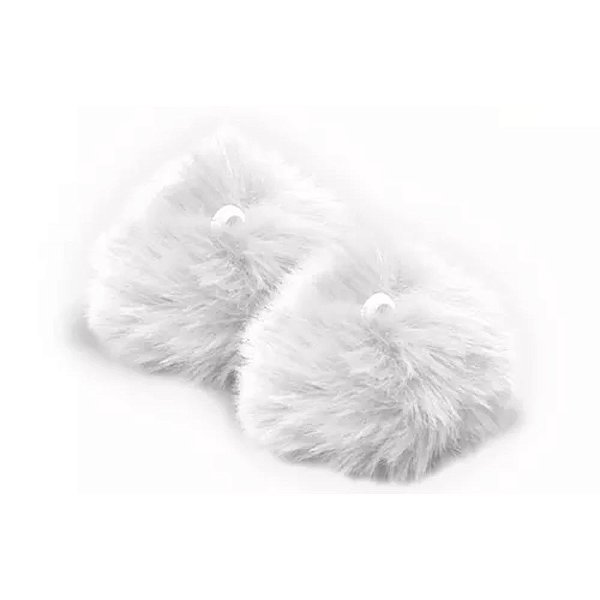 Pompom Pelúcia 50mm | Branco