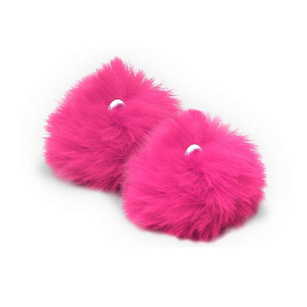 Pompom Pelúcia 50mm | Rosa Neon