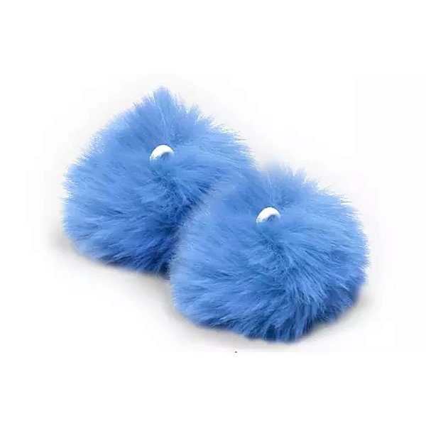 Pompom Pelúcia 50mm | Azul Céu