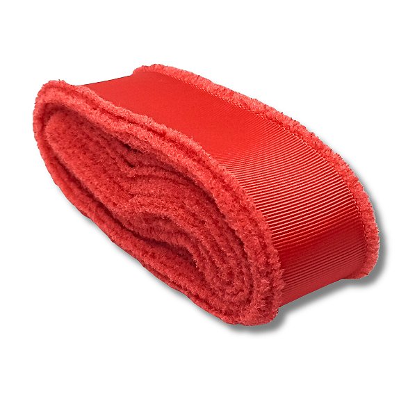 Fita de Gorgurão YAMA com Borda Desfiada Nº9 (38mm) | 5 metros | Cor: 250 Red