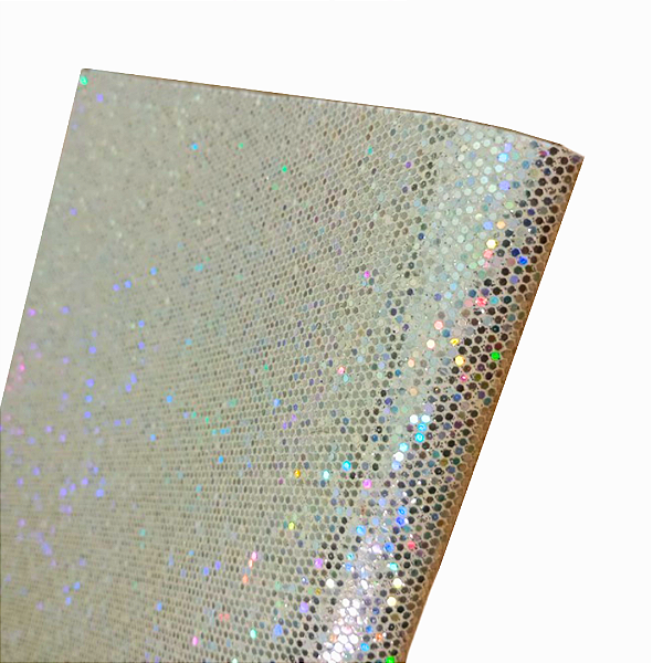 Lonita Glitter Escamosa 21cm x 29cm | Cor: Dourado