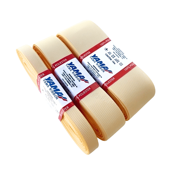 Fita Gorgurão YAMA | 5 Metros | Cor: 614 Chamois