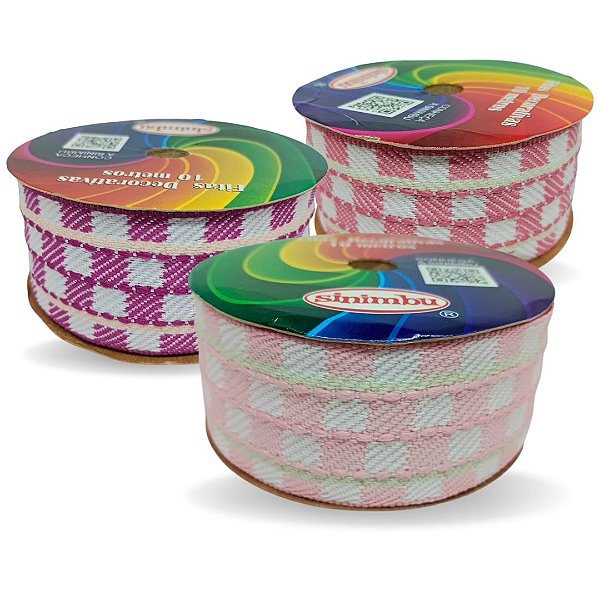 Fita Xadrez Inverno Sinimbu Nº9 (38mm)