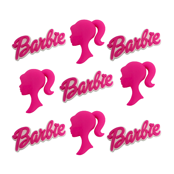 Aplique Emborrachado da Barbie