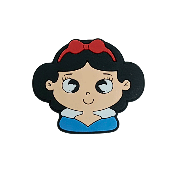 Aplique Emborrachado Rosto Princesas Disney | Branca de Neve