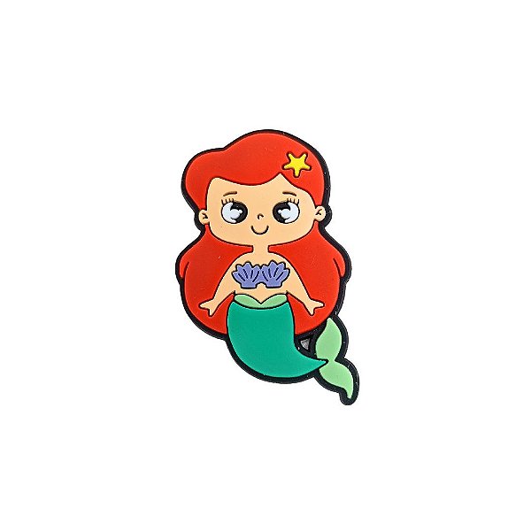 Aplique Emborrachado Yama Princesas da Disney | Ariel