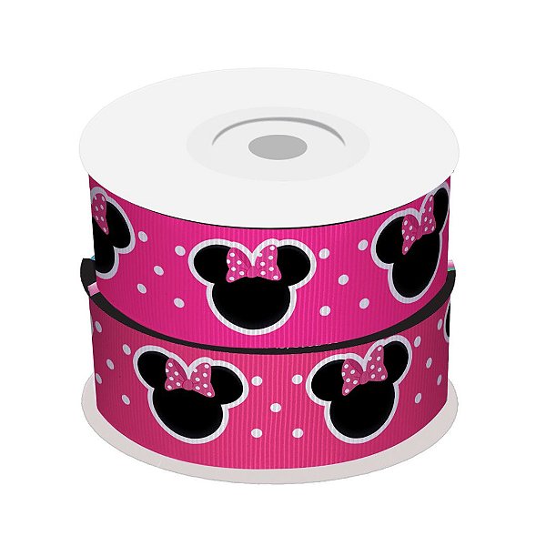 Fita de Gorgurão Minnie | 38mm | 2 Metros