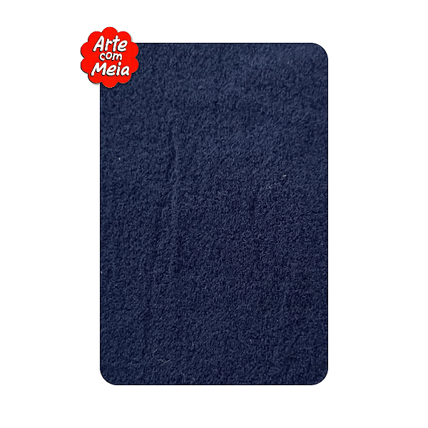 Meia de Seda Arte com Meia Premium | 2 Unidades | Cor: Marinho