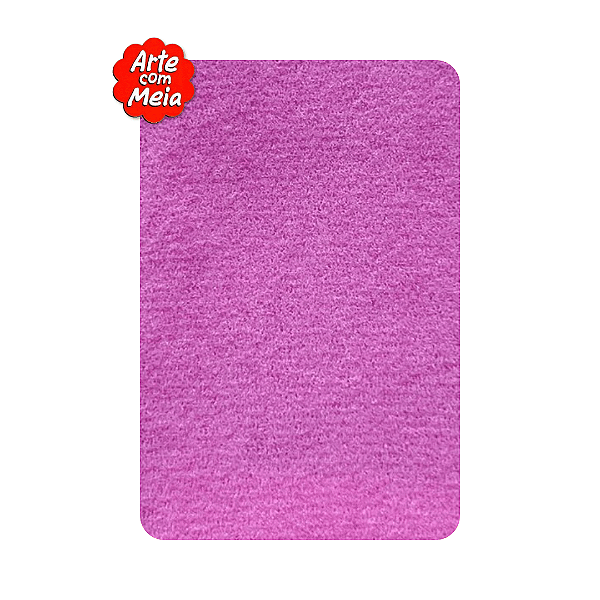 Meia de Seda Arte com Meia Premium | 2 Unidades | Cor: Purpura