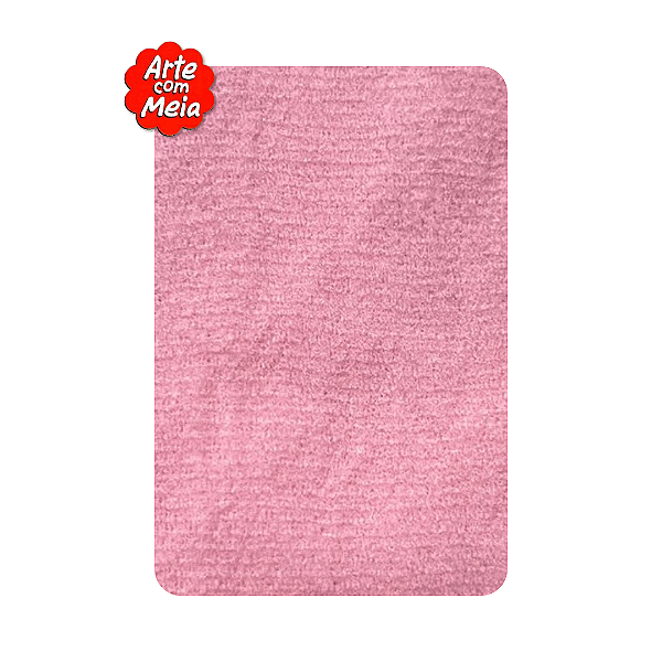 Meia de Seda Arte com Meia Premium | 2 Unidades | Cor: Rosa Seco