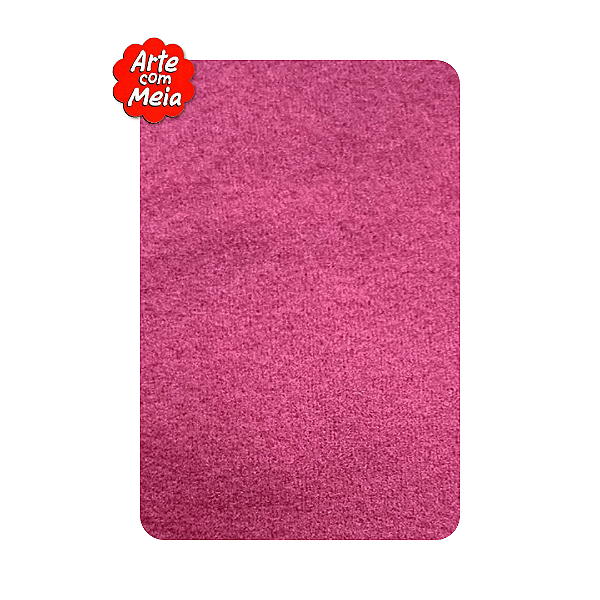 Meia de Seda Arte com Meia Premium | 2 Unidades | Cor: Rose Escuro