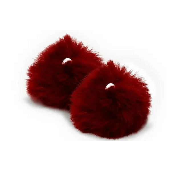 Pompom Pelúcia 70mm | Vinho