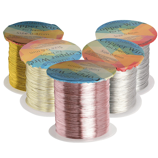 Fio Cabelo de Anjo 0,4mm Copper Wire Diversas Cores | 5 Metros