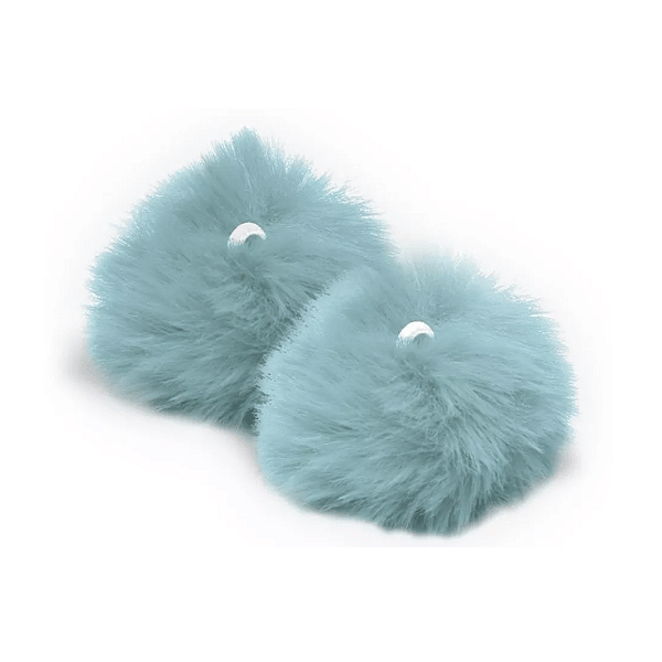 Pompom Pelúcia 70mm | Cinza