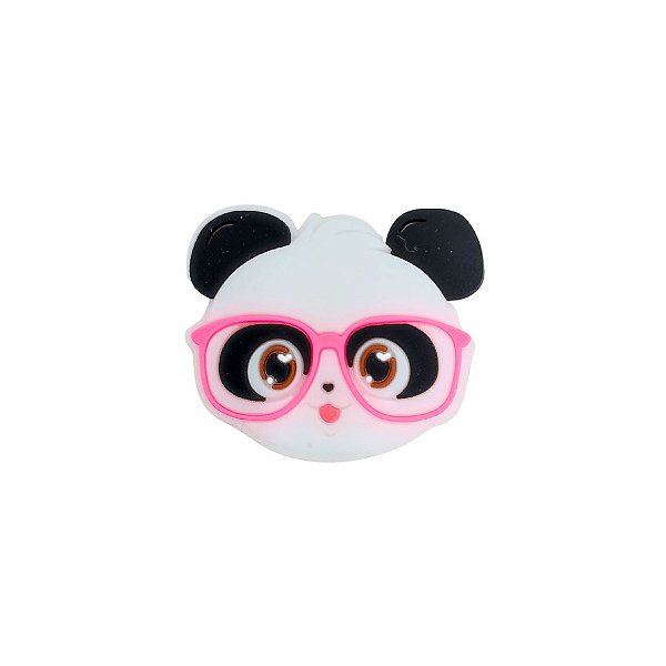 Aplique Emborrachado Cabeça Panda da Luluca