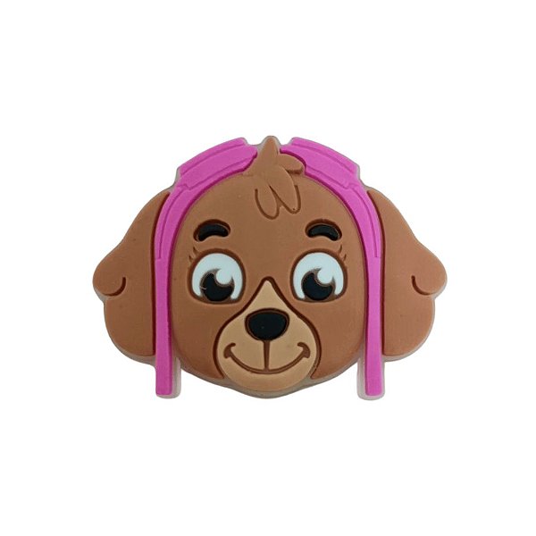 Aplique Emborrachado Personagem Skye Patrulha Canina