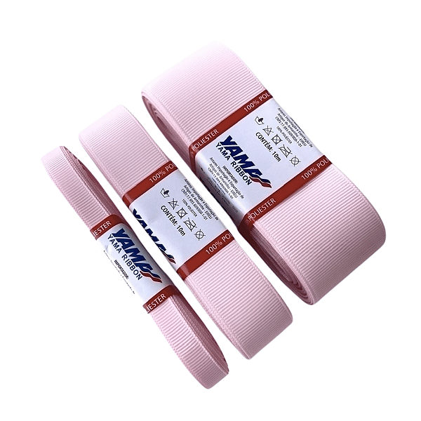 Fita Gorgurão YAMA | 5 Metros | Cor: 115 Powder Pink