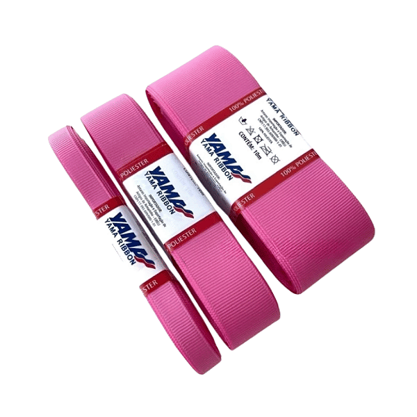 Fita Gorgurão YAMA | 5 Metros | Cor: 156 Hot Pink